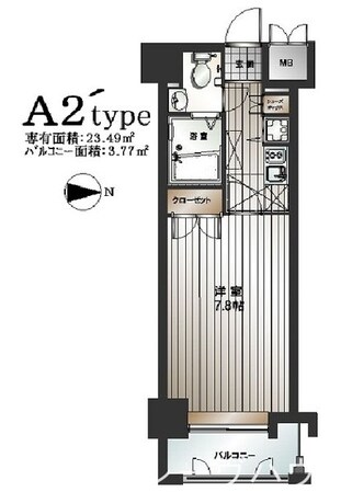 サヴォイステーションの物件間取画像